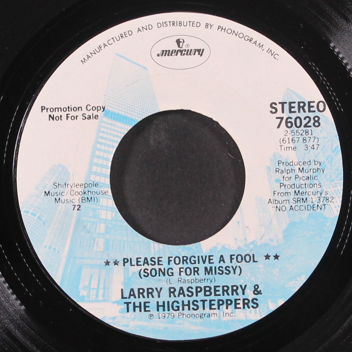 please forgive a fool (song for missy) / mono by LARRY RASPBERRY & HIGHSTEPPERS