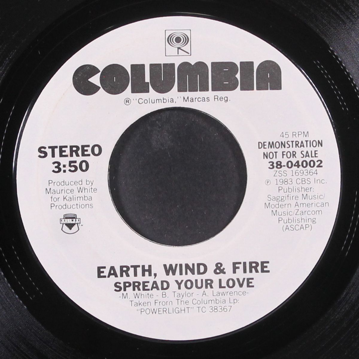 spread your love / same by EARTH, WIND & FIRE