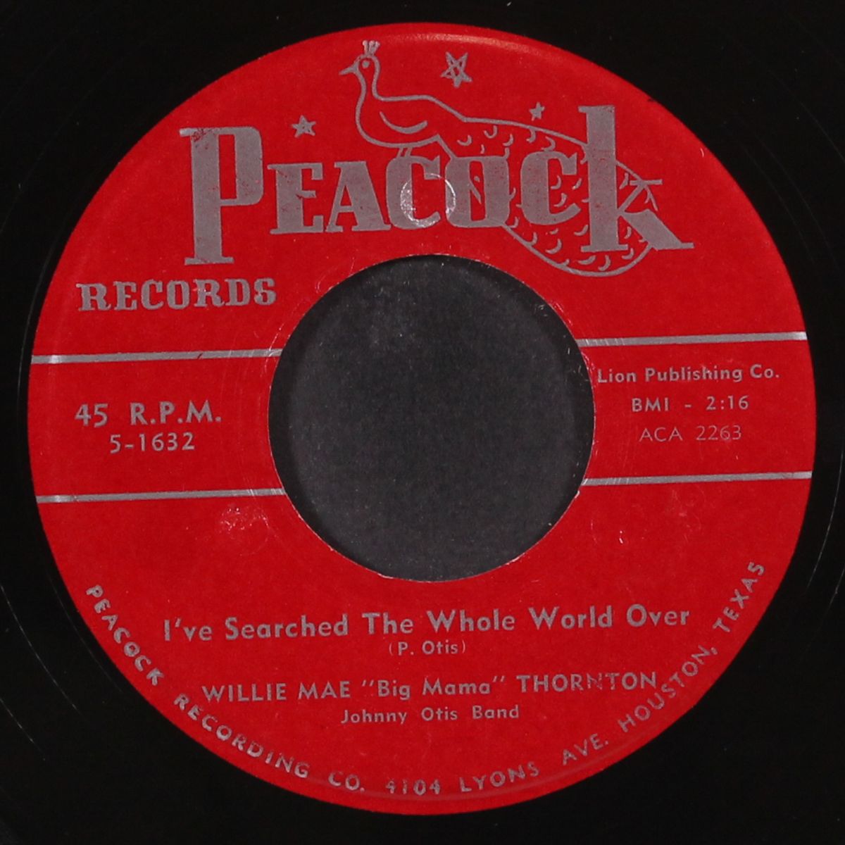 i smell a rat / i've searched the whole world over by WILLIE MAE THORNTON