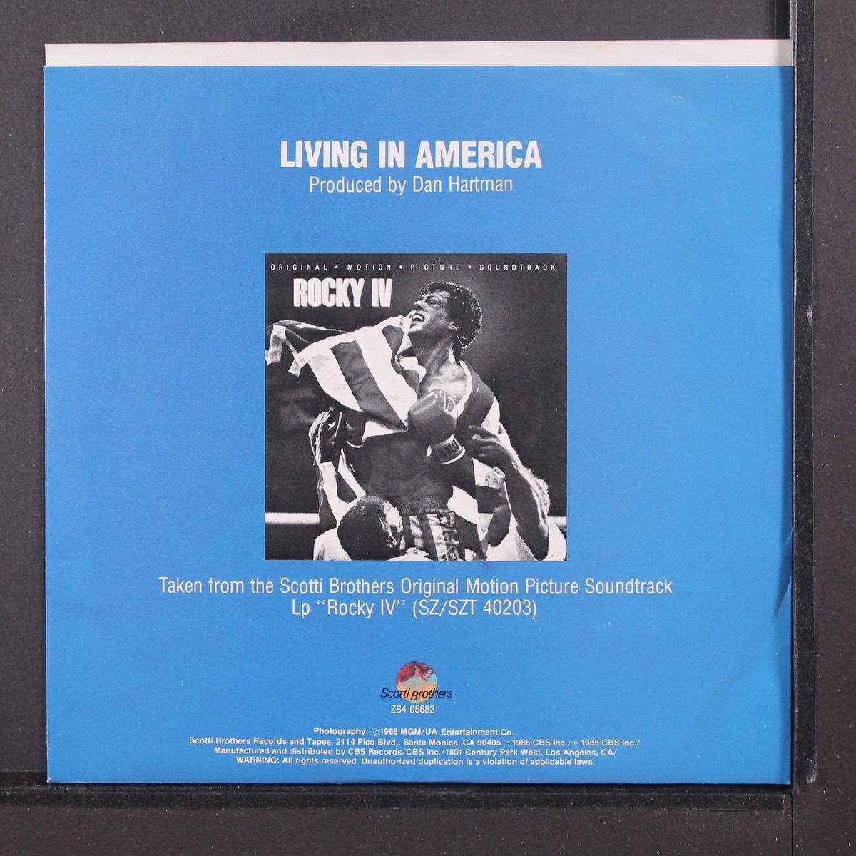 living in america / farewell by JAMES BROWN / VINCE DICOLA