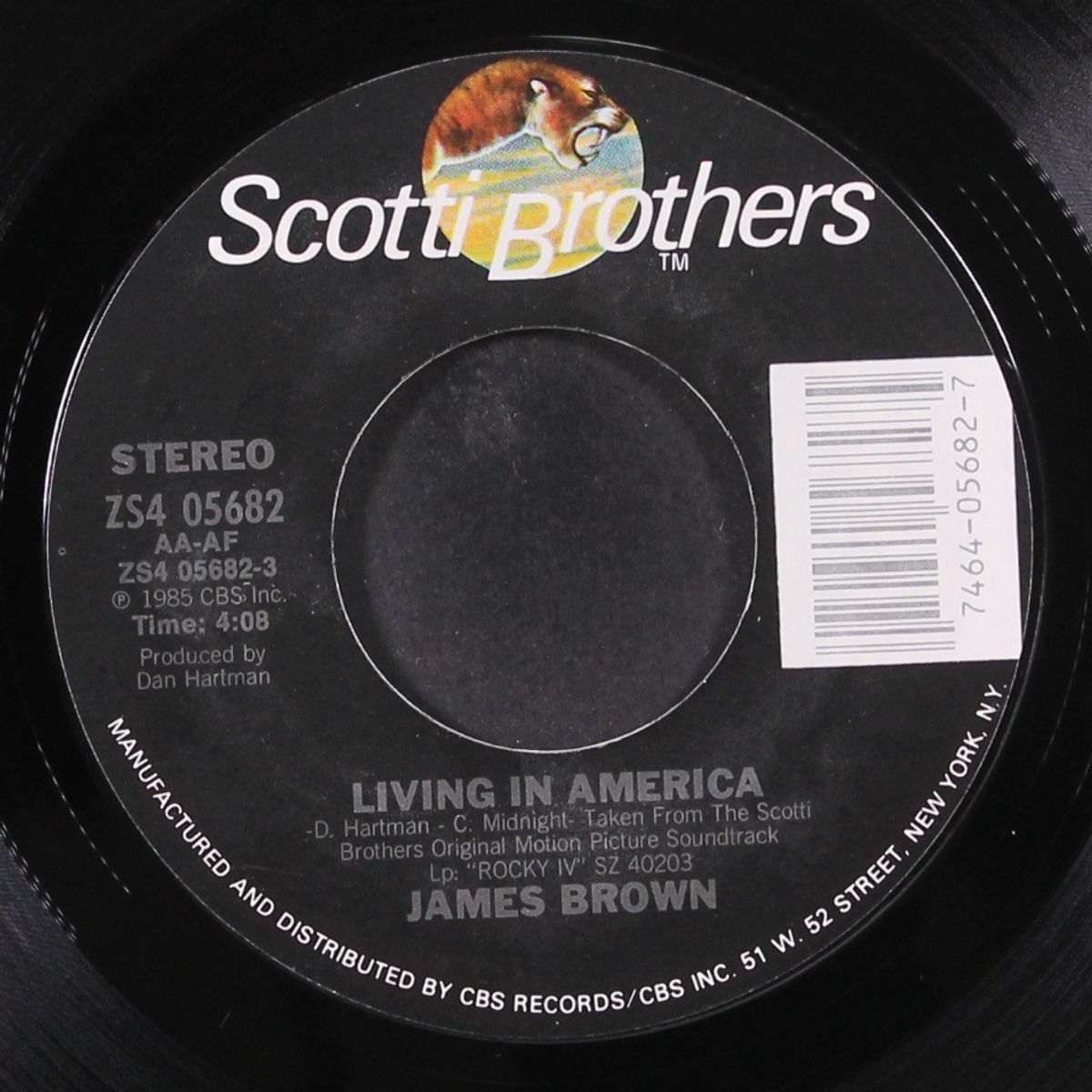living in america / farewell by JAMES BROWN / VINCE DICOLA