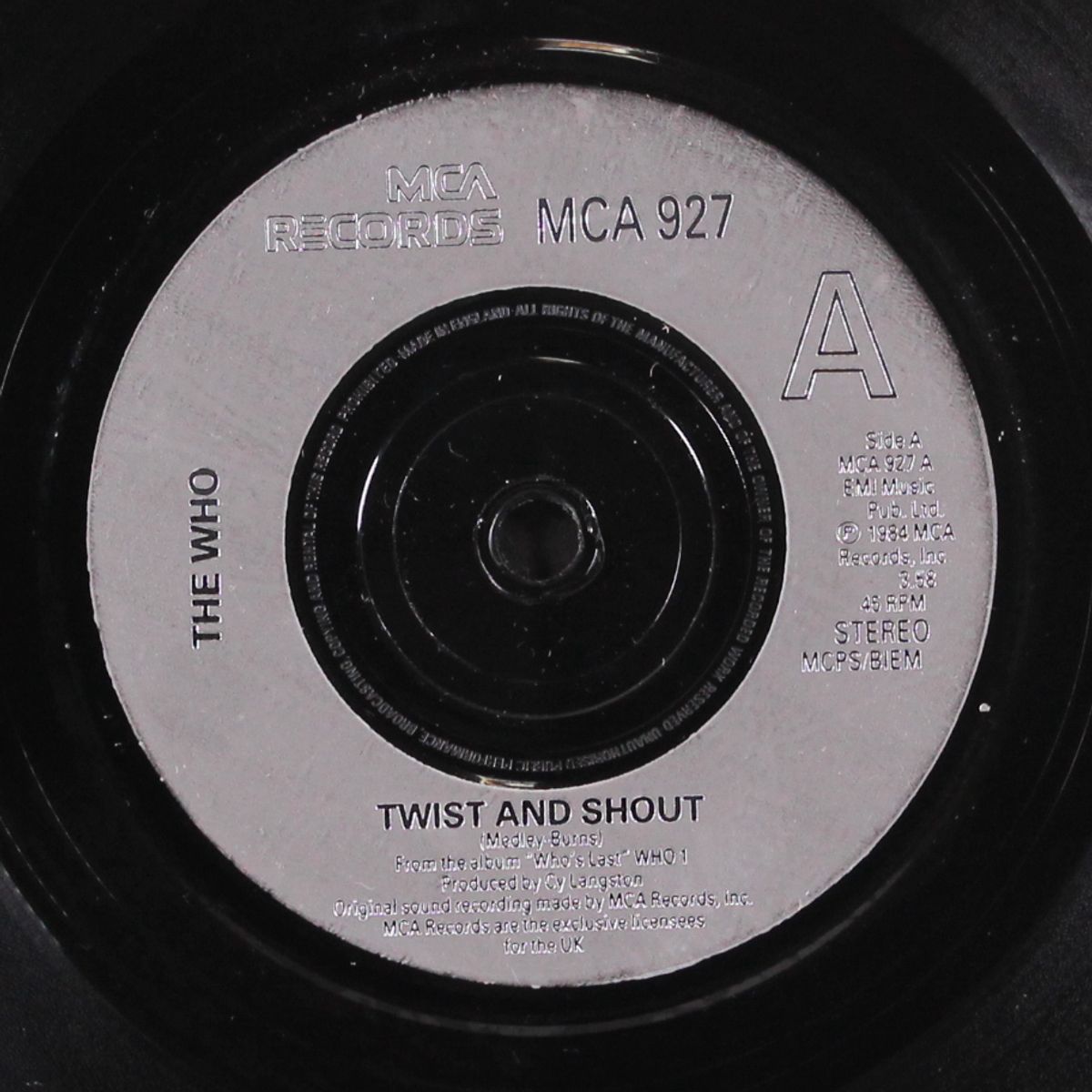 twist & shout / i can't explain by WHO