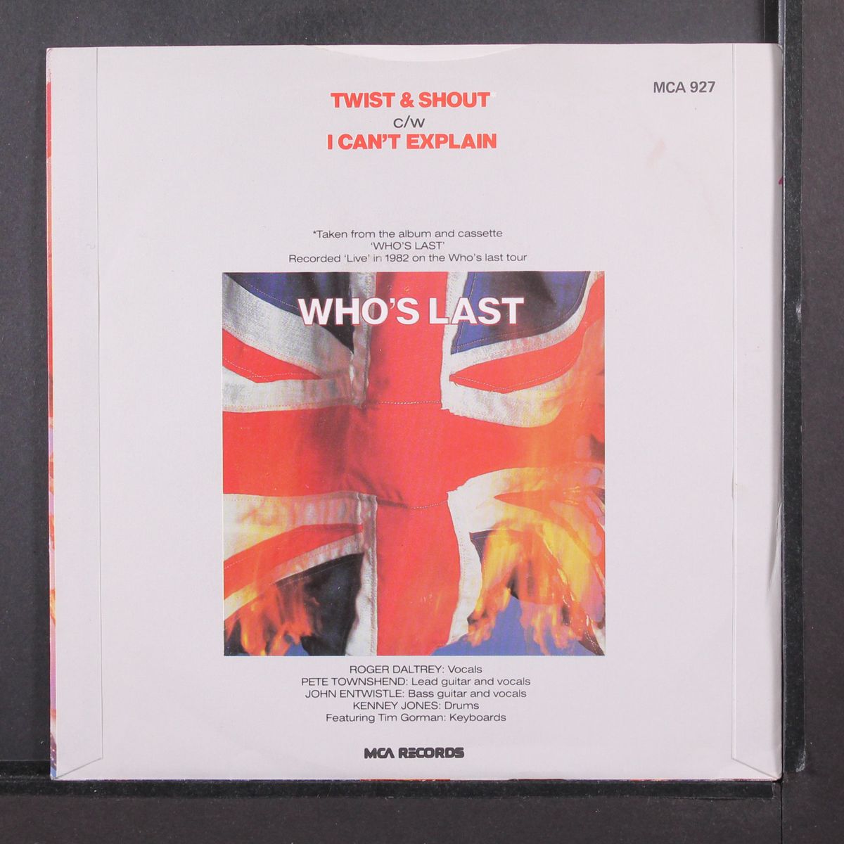 twist & shout / i can't explain by WHO