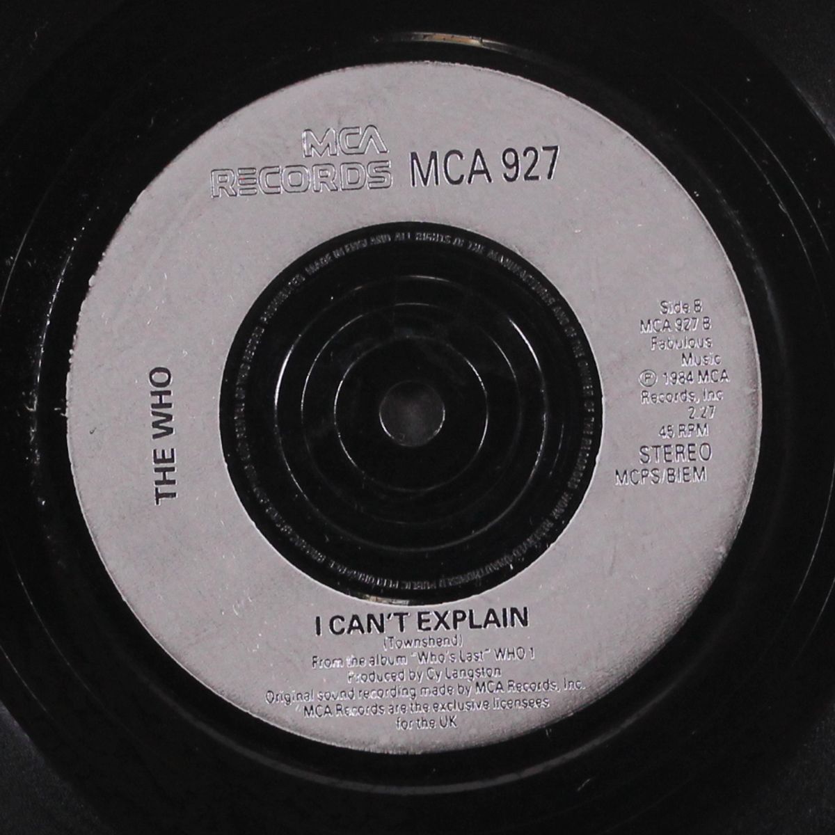 twist & shout / i can't explain by WHO
