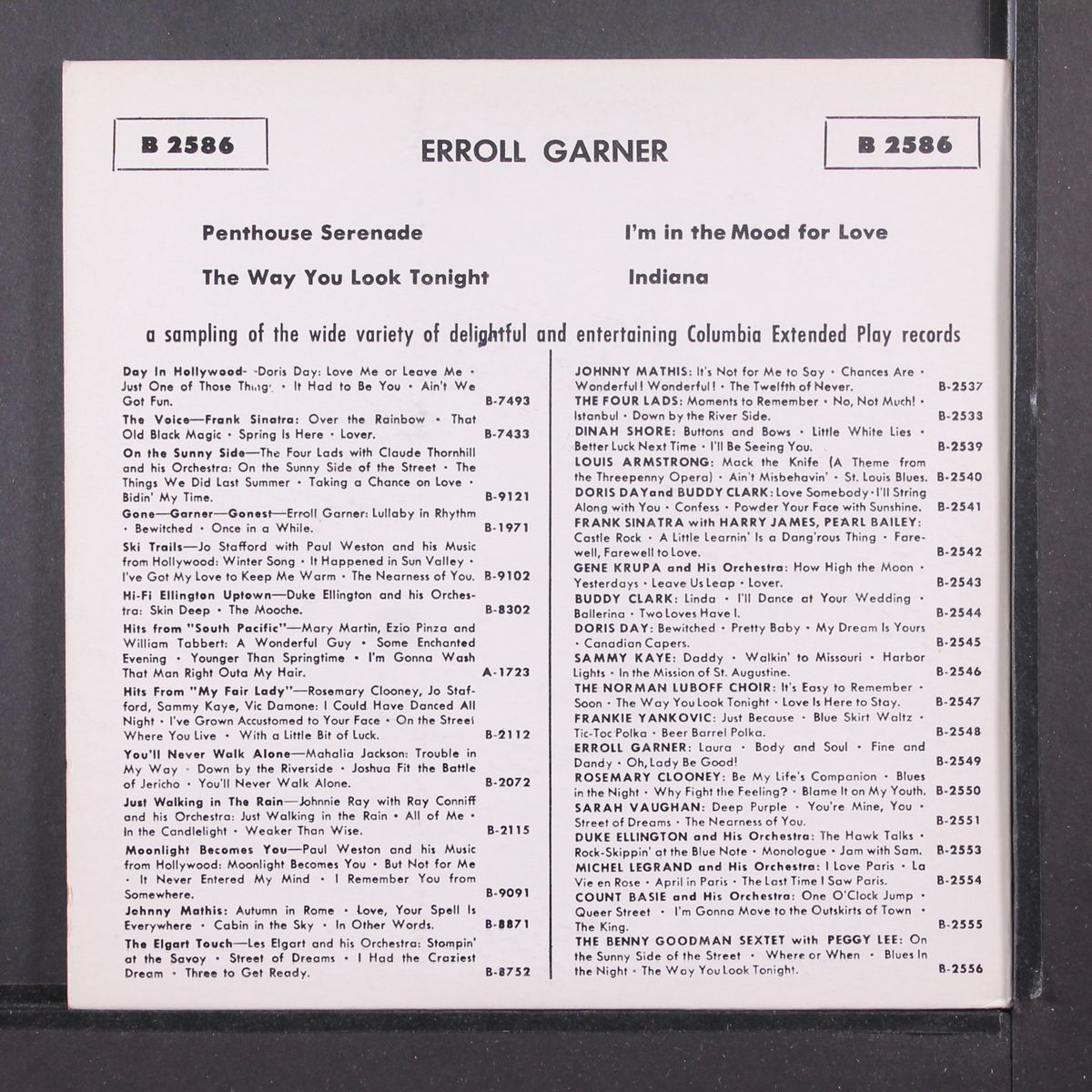 penthouse serenade / +3 by ERROLL GARNER