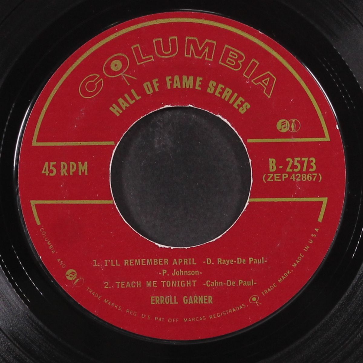 i'll remember april / +3 by ERROLL GARNER