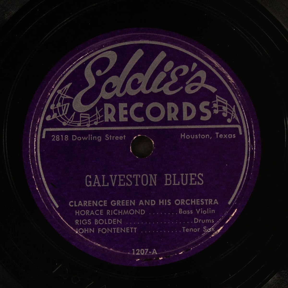 galveston blues / green's bounce by CLARENCE GREEN