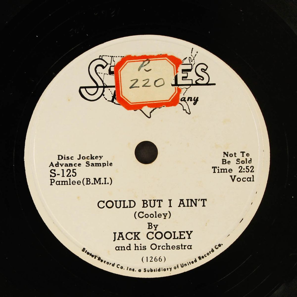 could but i ain't / rain on my window by JACK COOLEY