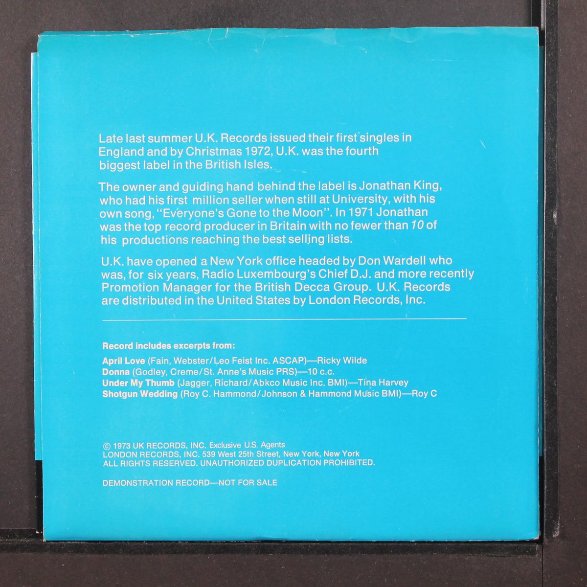 what's so great about uk records by VARIOUS