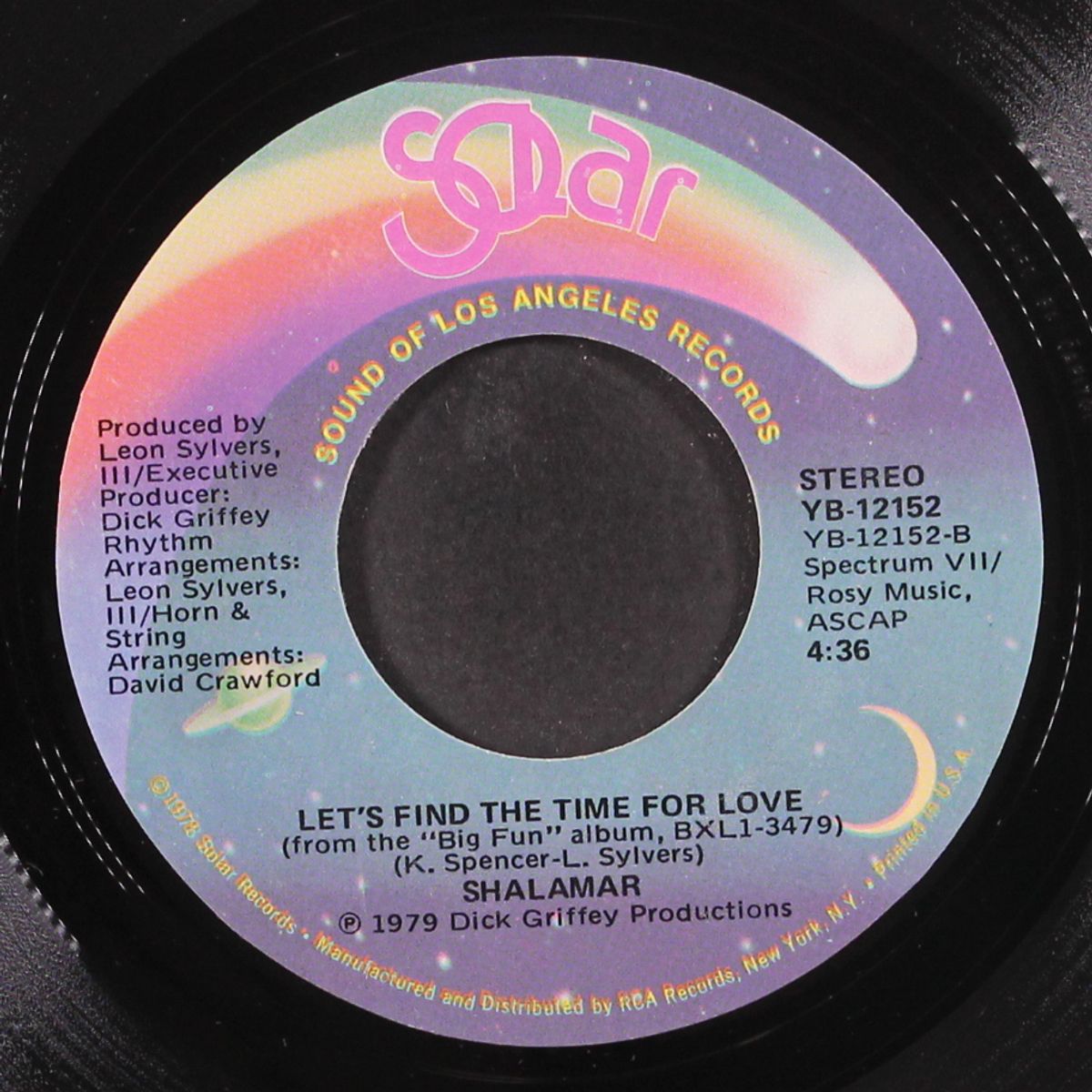 full of fire / let's find the time for love by SHALAMAR