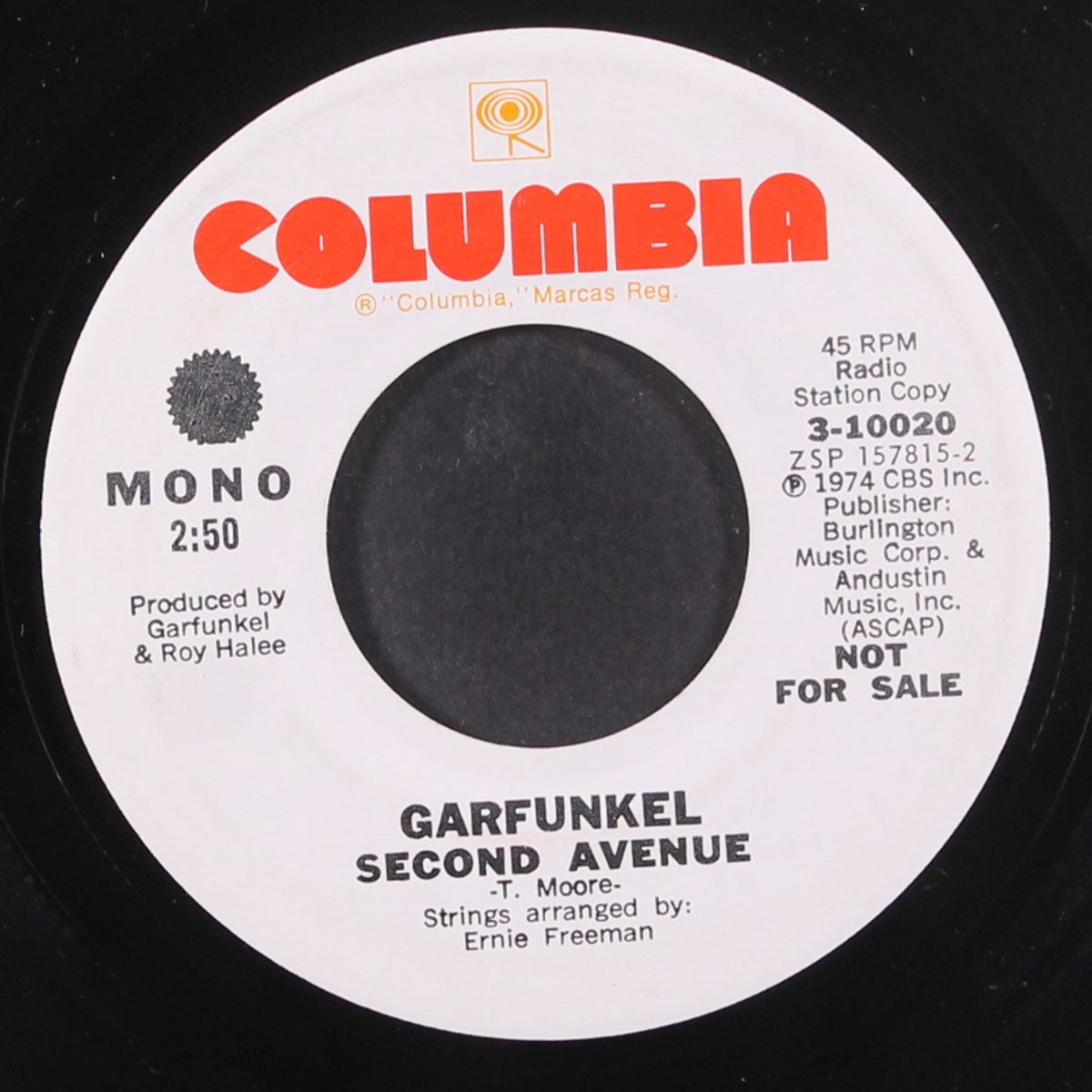 second avenue by GARFUNKEL