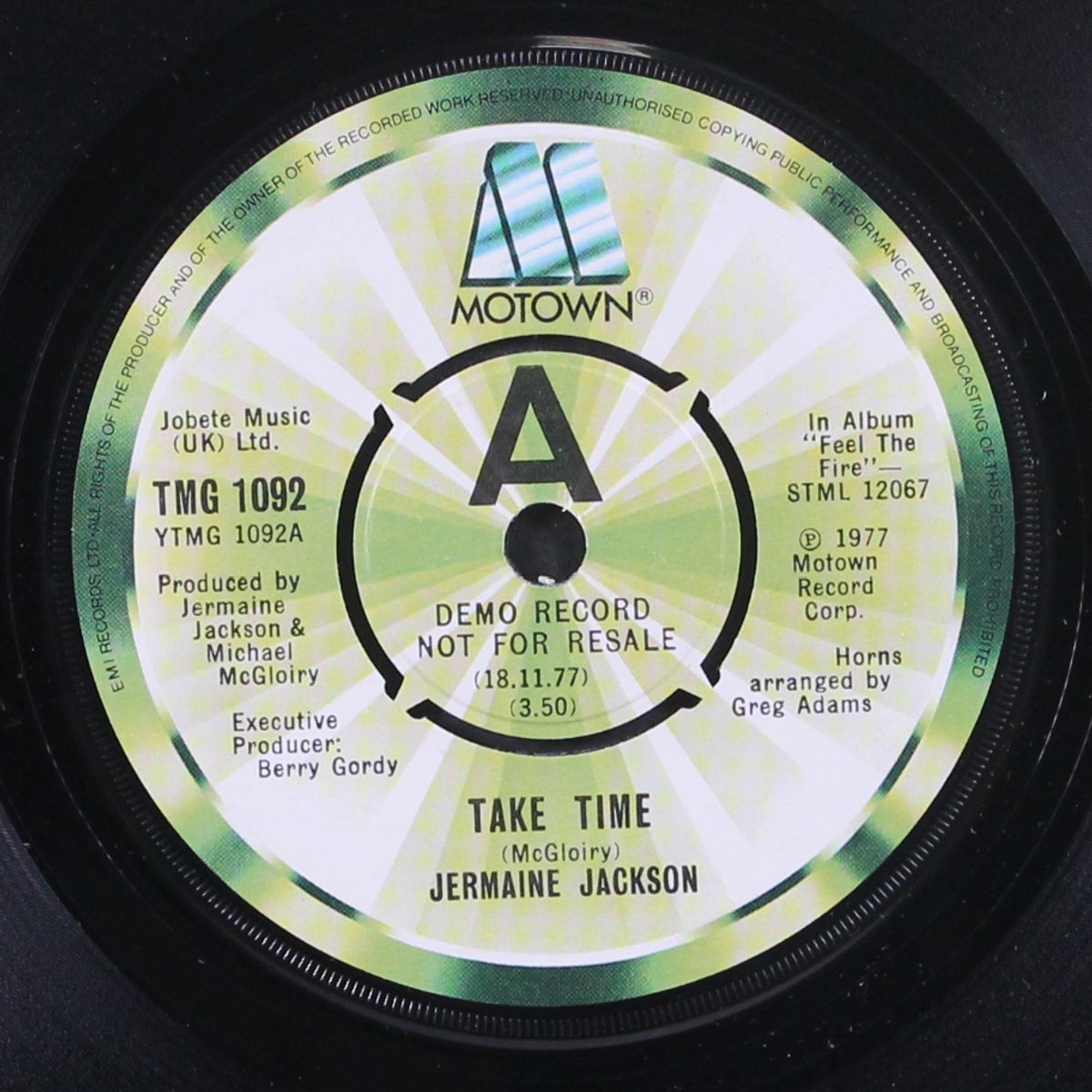 take time by JERMAINE JACKSON