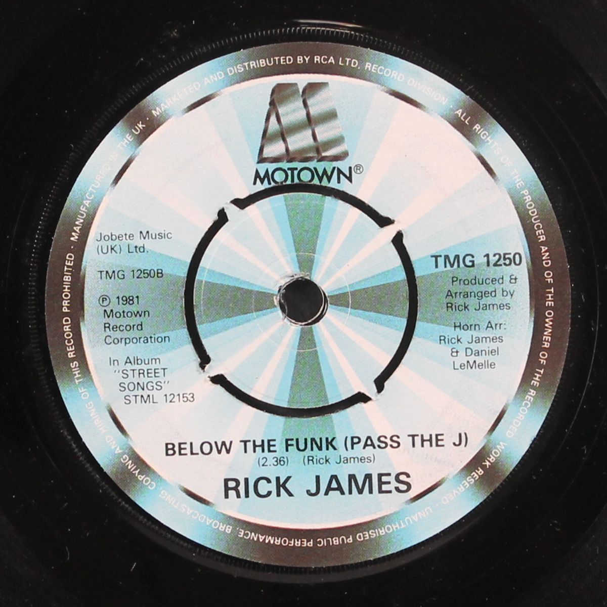 ghetto life / below the funk by RICK JAMES