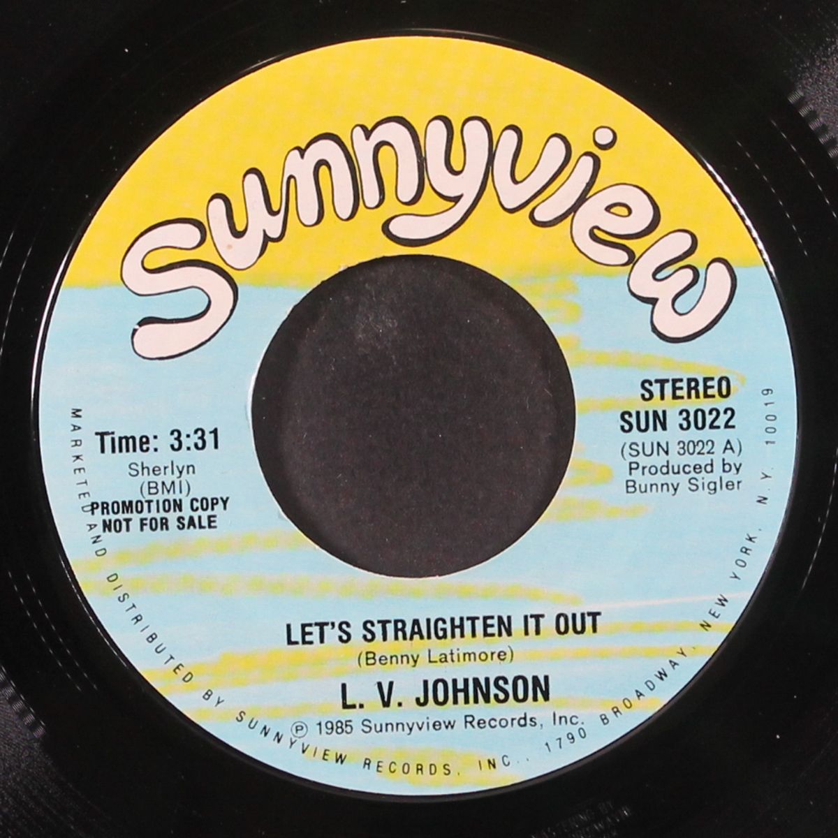 let's straighten it out by L.V. JOHNSON