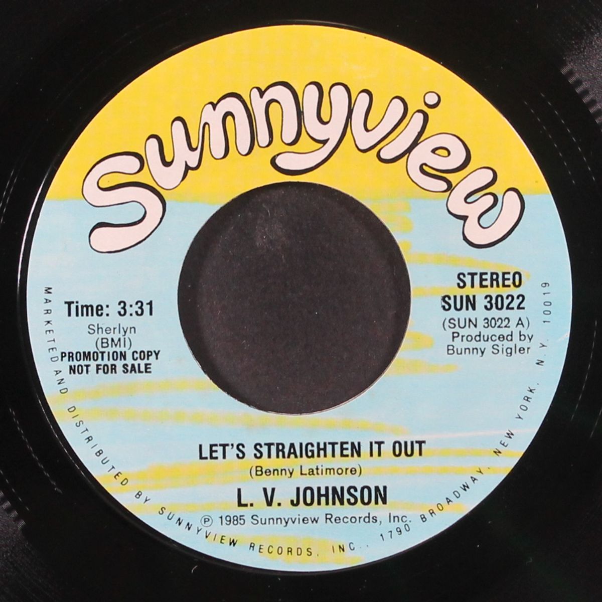 let's straighten it out by L.V. JOHNSON