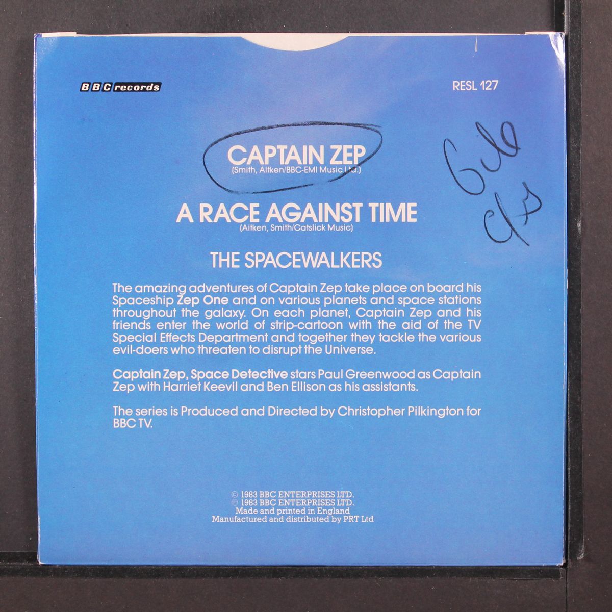 captain zep space detective by SPACEWALKERS