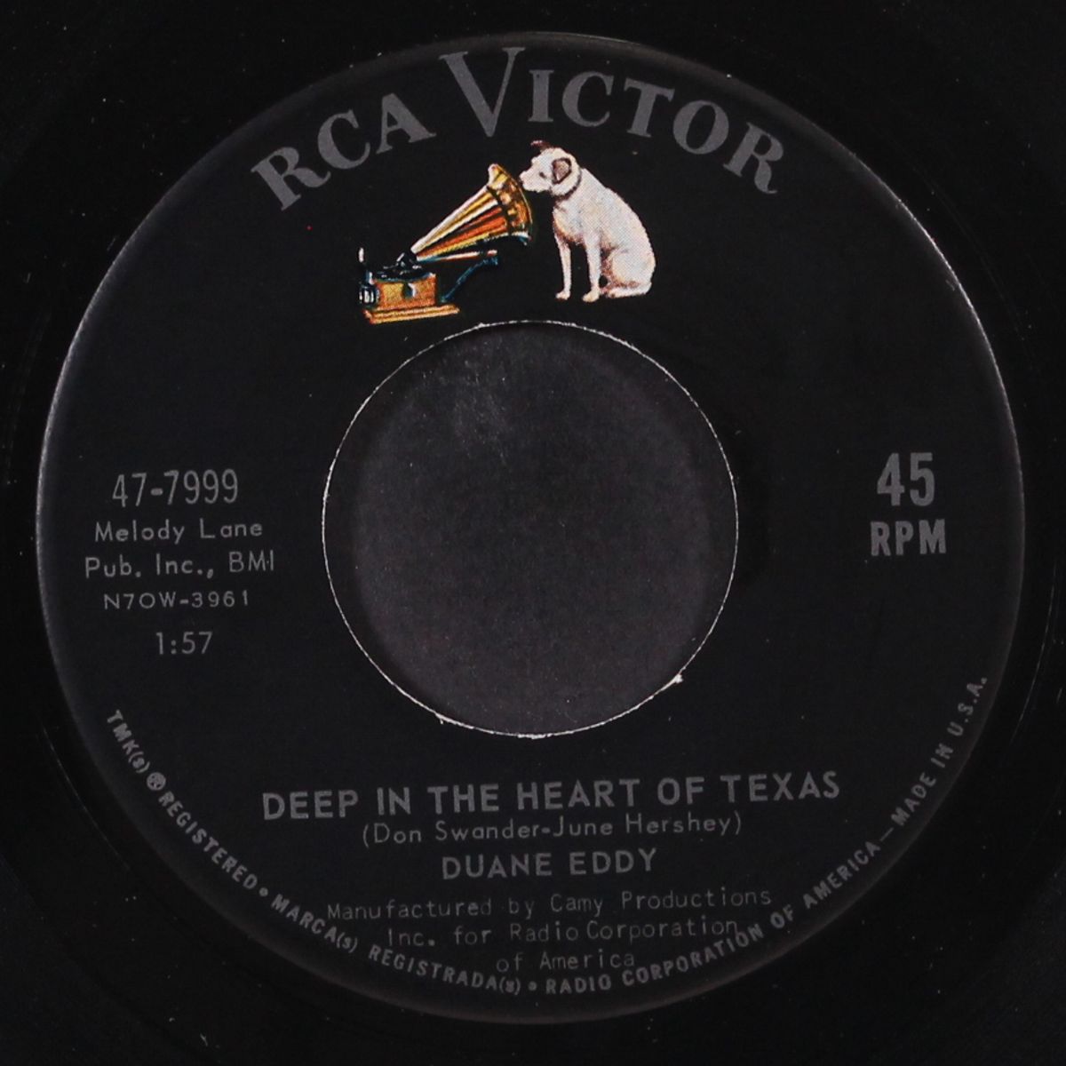 deep in the heart of texas / saints & sinners by DUANE EDDY