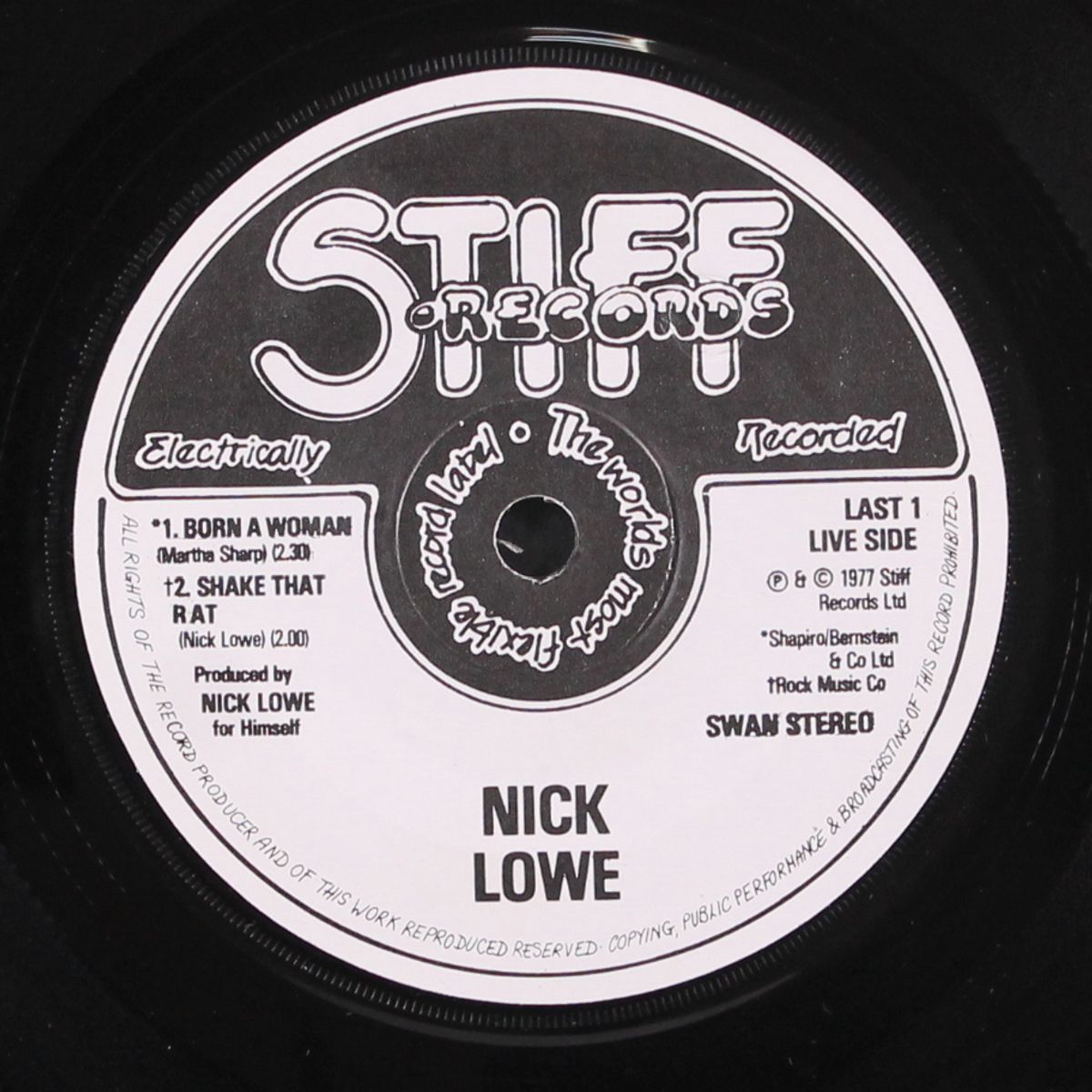 bowi ep by NICK LOWE