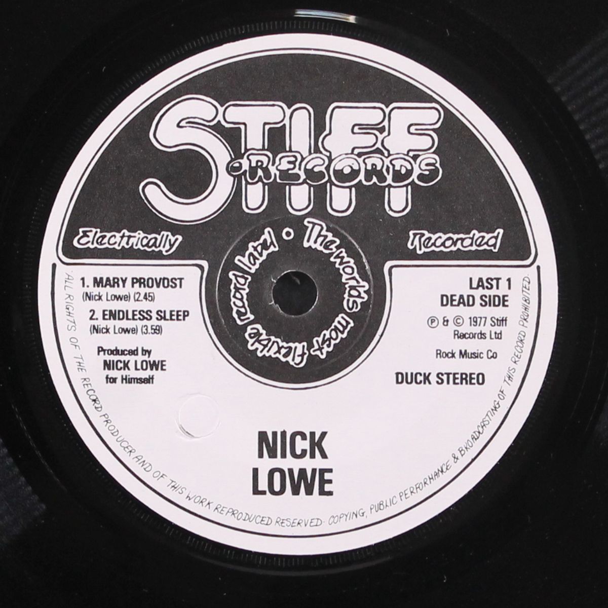 bowi ep by NICK LOWE