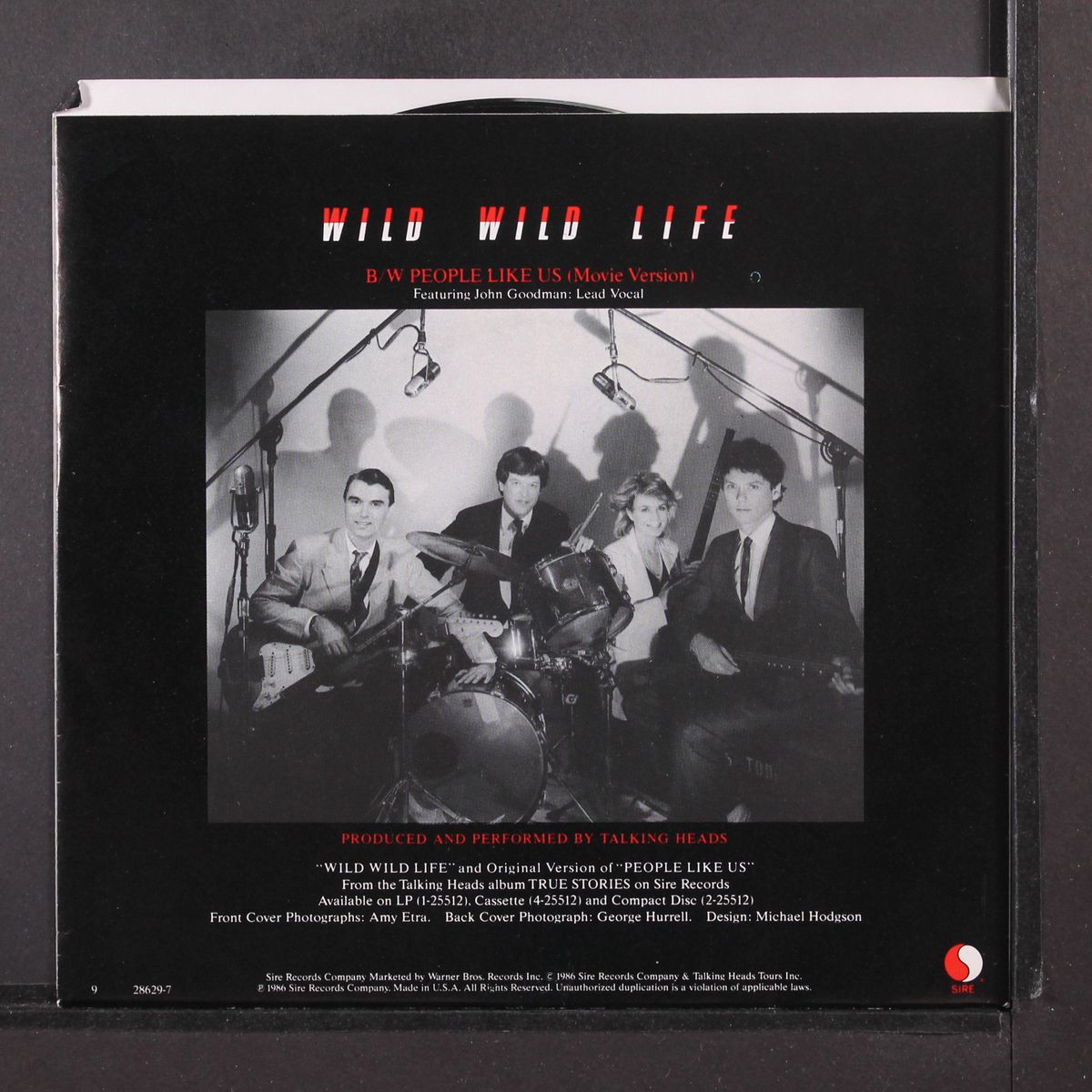 wild wild life / people like us by TALKING HEADS