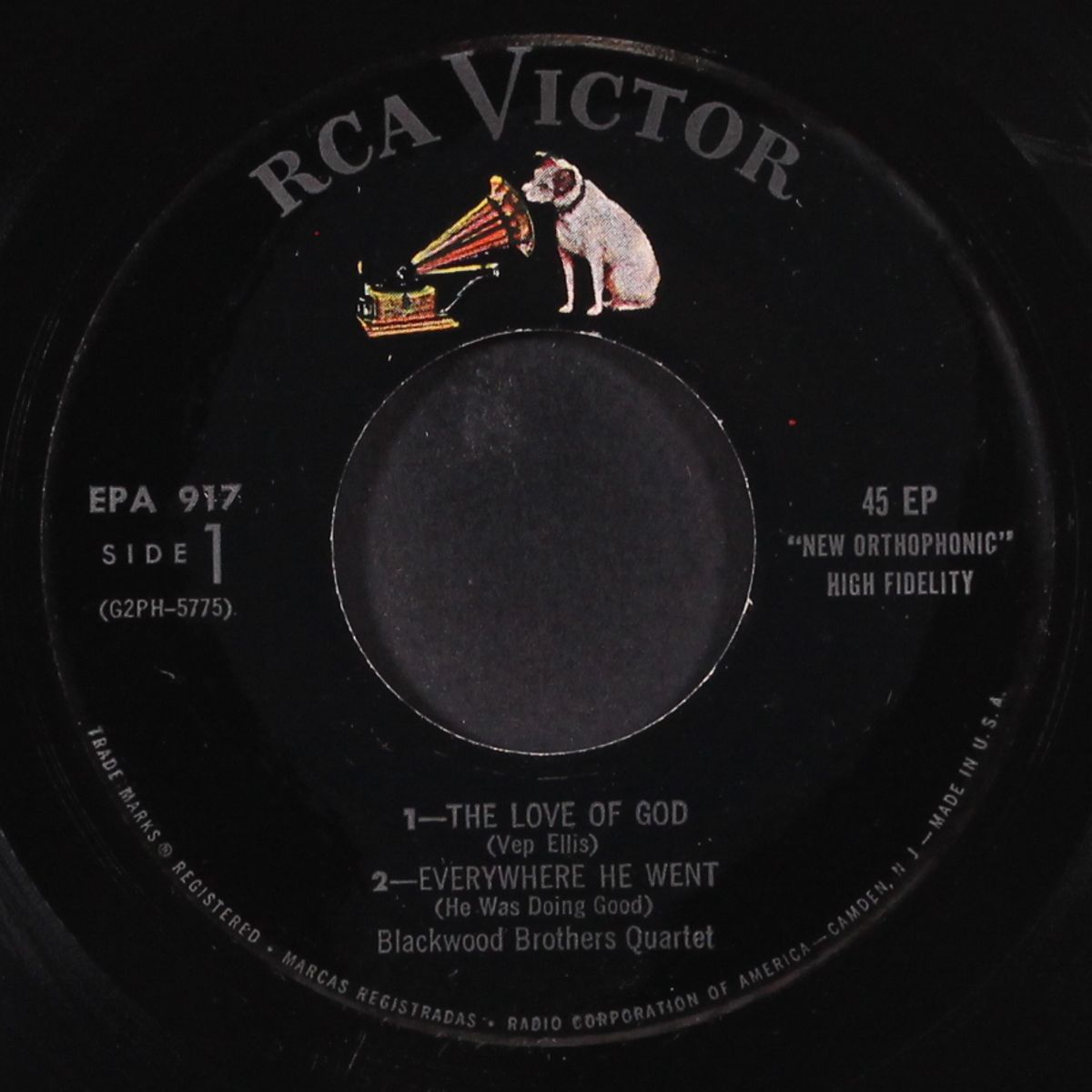 favorite gospel songs and spirituals by BLACKWOOD BROTHERS
