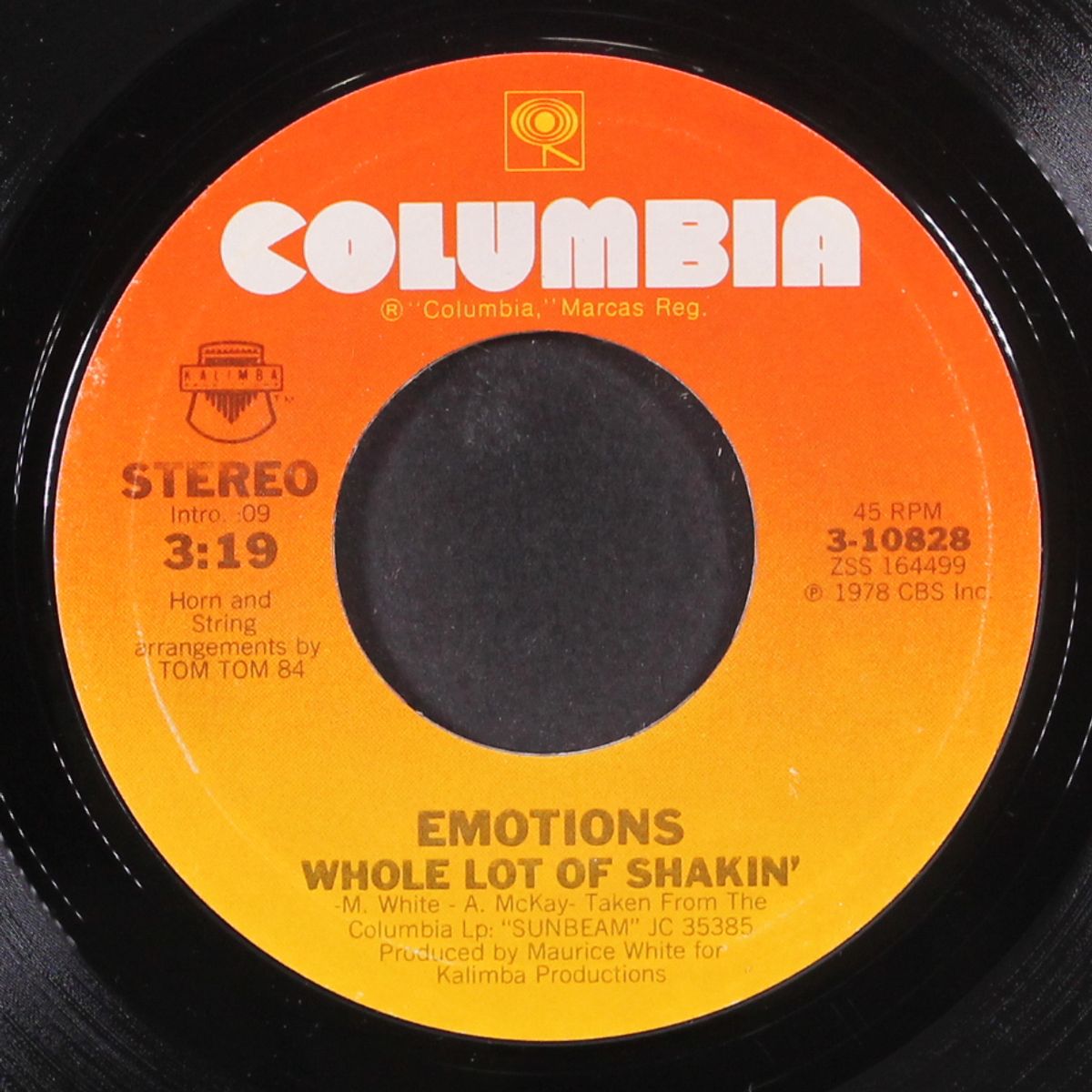 whole lot of shakin' / time is passing by by EMOTIONS