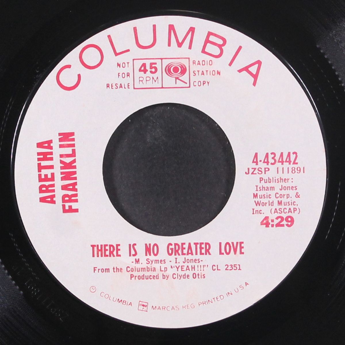 there is no greater love / you made me love you by ARETHA FRANKLIN