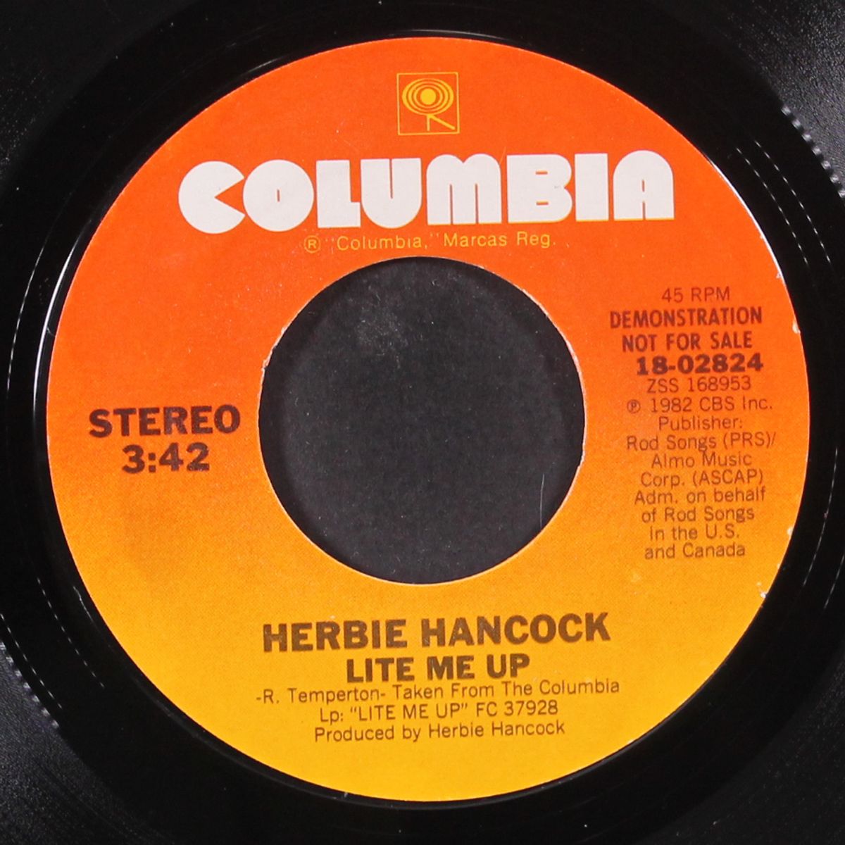 lite me up / same by HERBIE HANCOCK