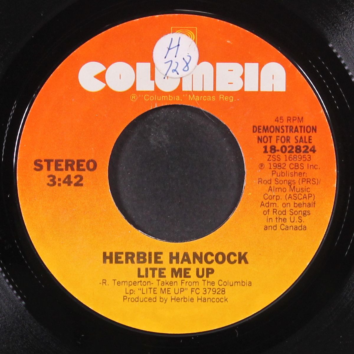 lite me up / same by HERBIE HANCOCK