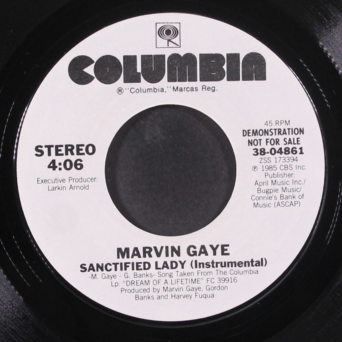 sanctified lady / instro by MARVIN GAYE