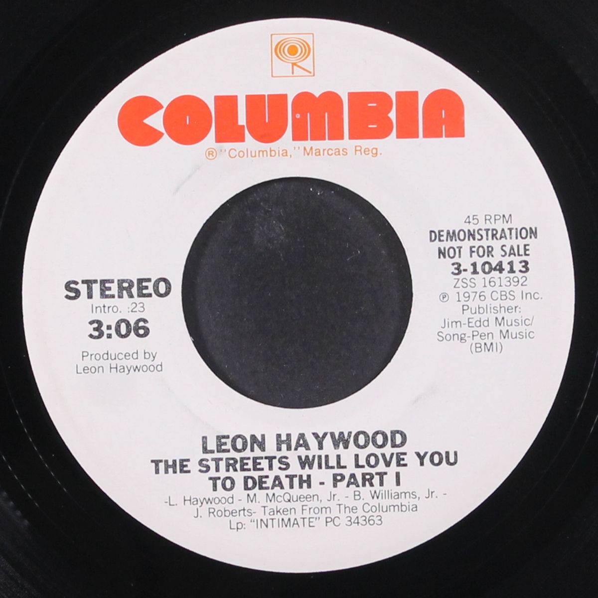 the streets will love you to death, part 1 / mono by LEON HAYWOOD