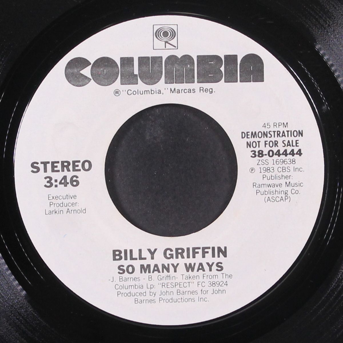 so many ways / same by BILLY GRIFFIN