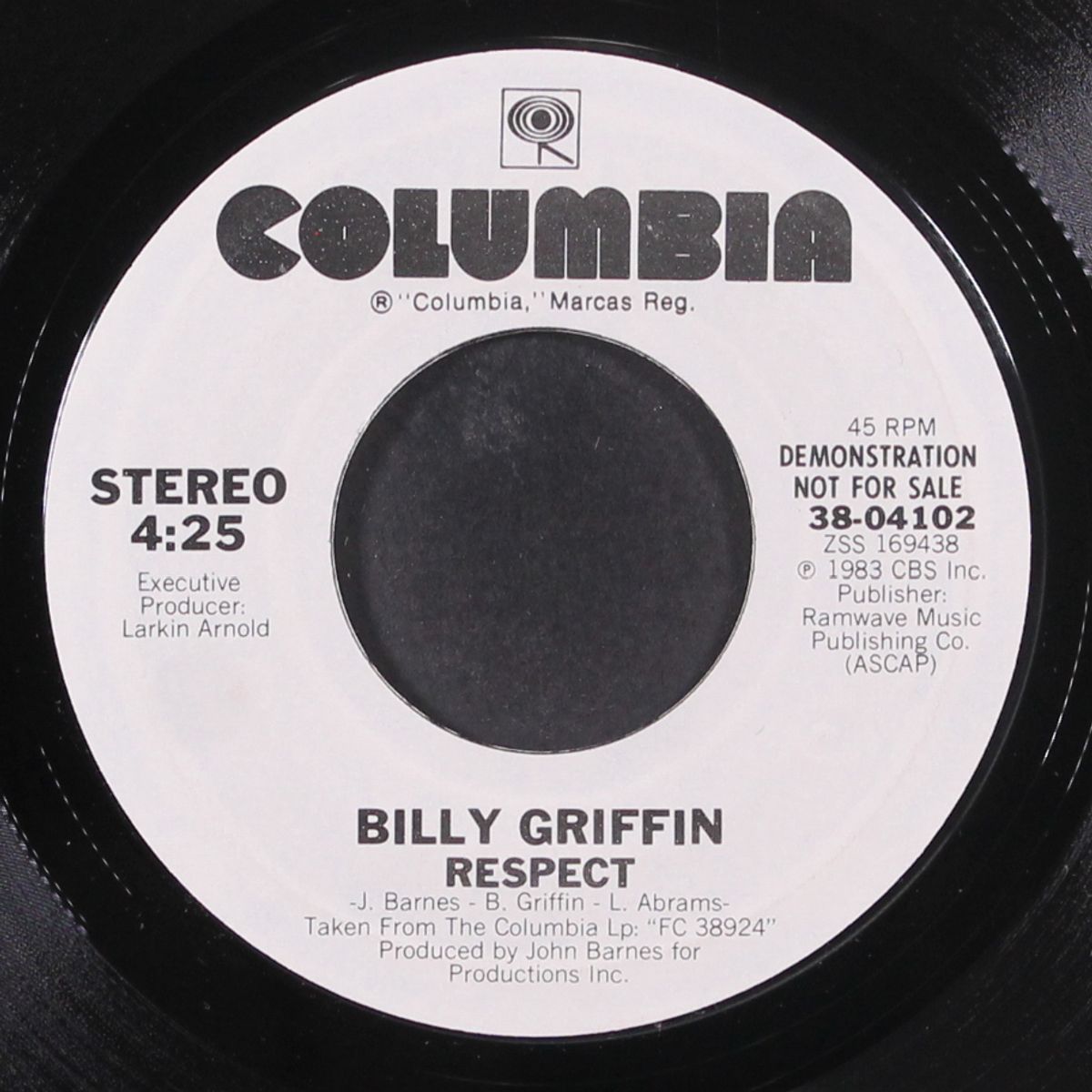 respect / same by BILLY GRIFFIN