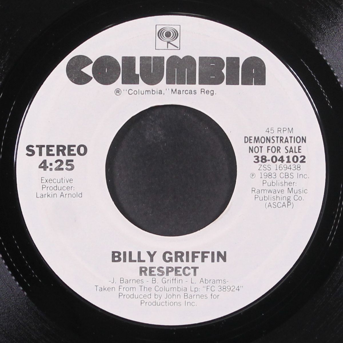 respect / same by BILLY GRIFFIN