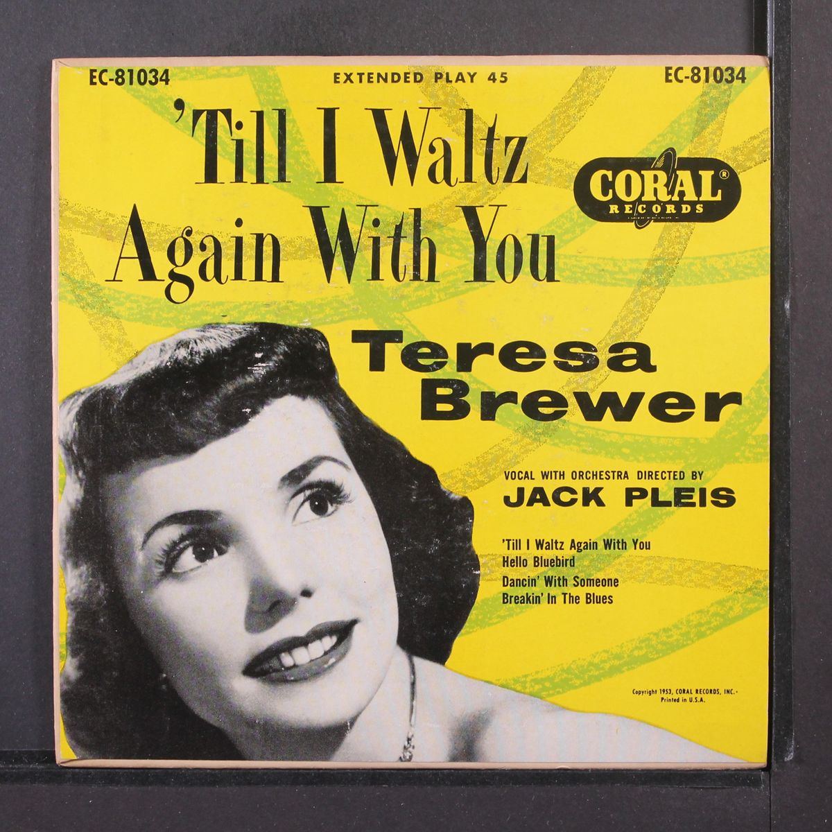 till i waltz again with you by TERESA BREWER