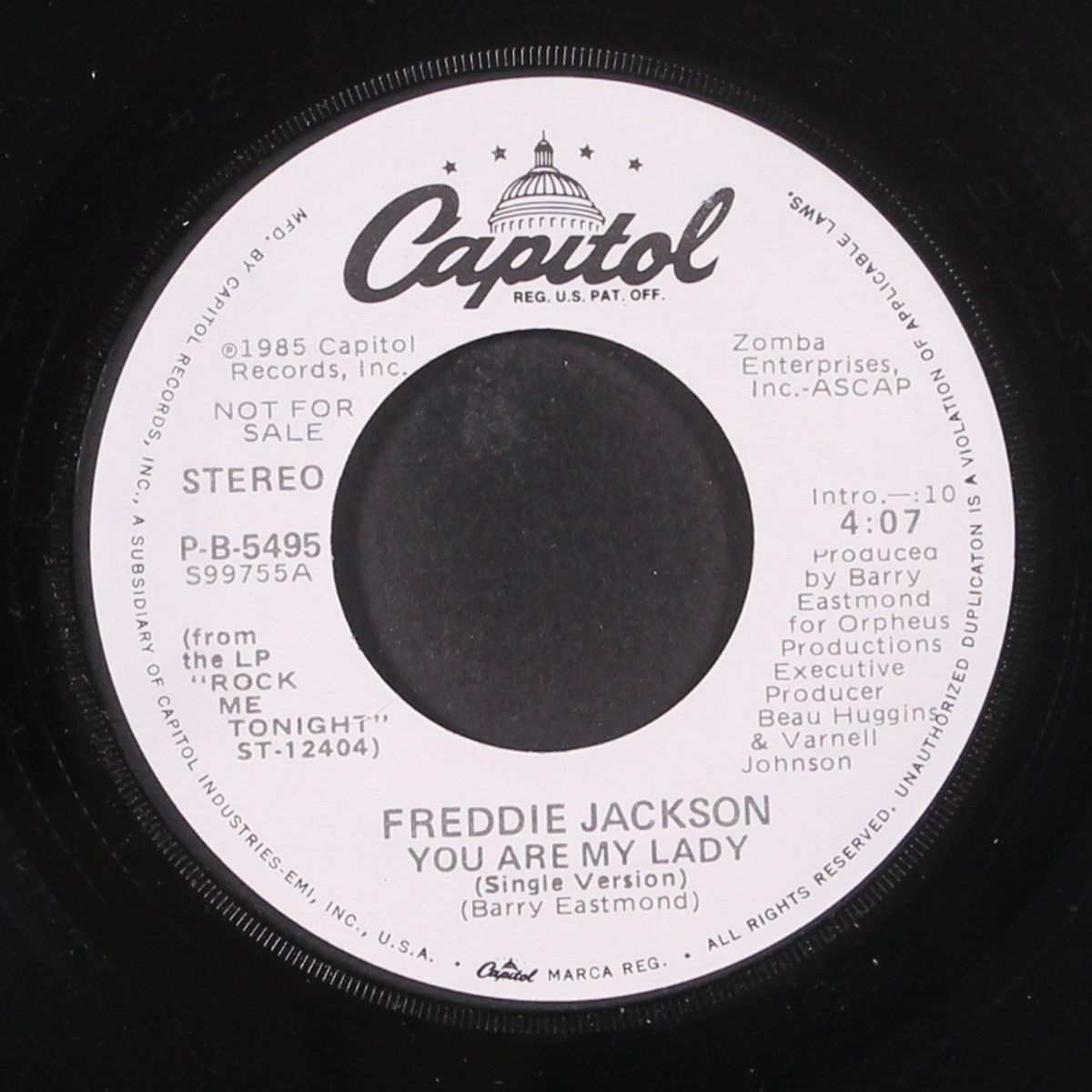 you are my lady / same by FREDDIE JACKSON
