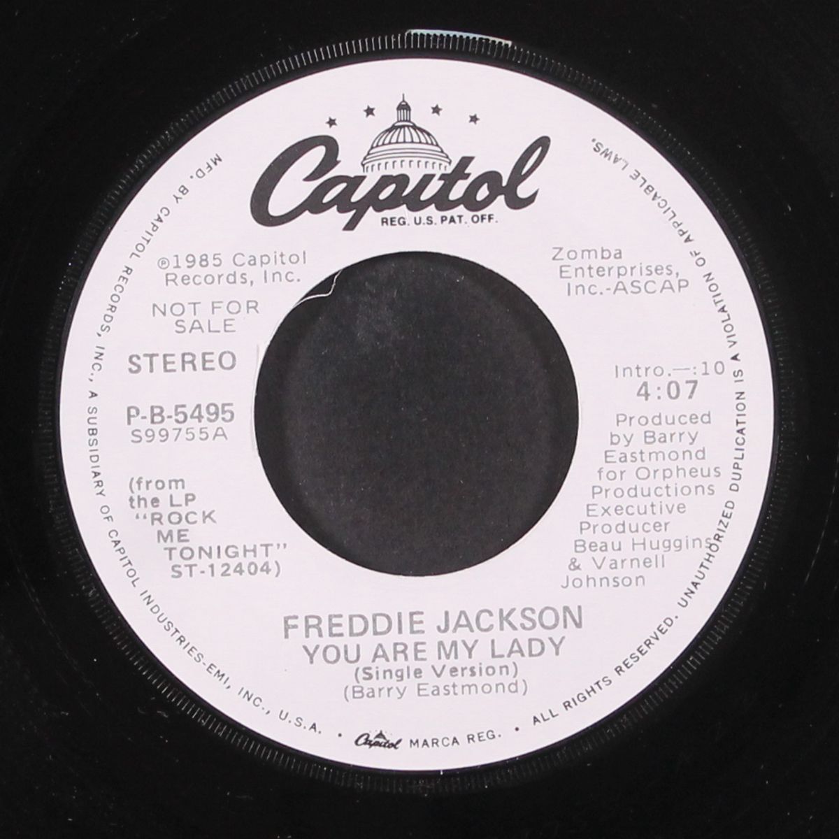 you are my lady / same by FREDDIE JACKSON