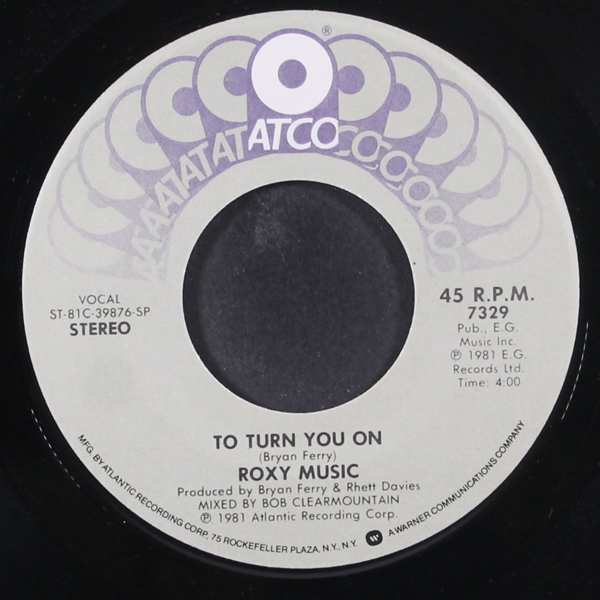 jealous guy / to turn you on by ROXY MUSIC