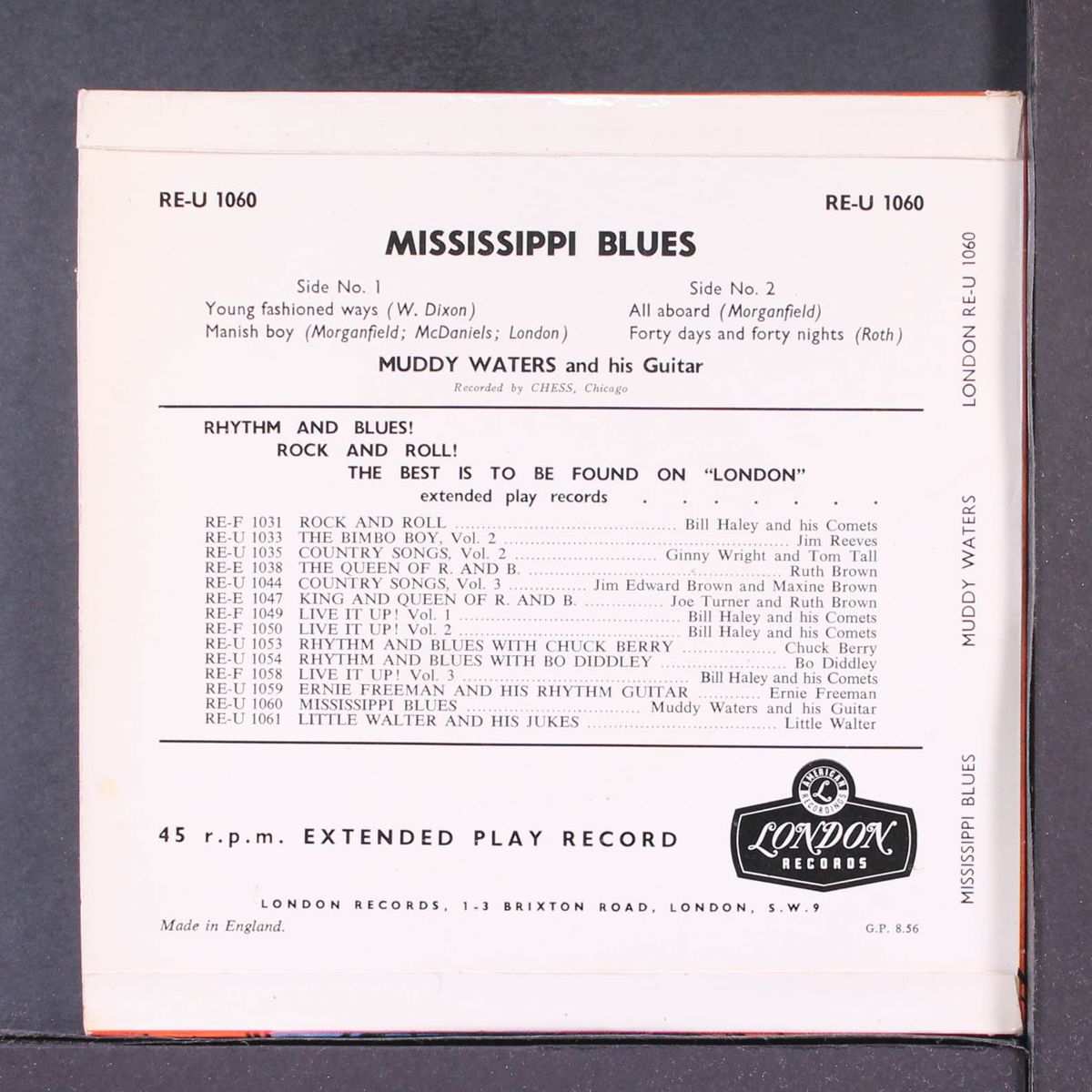 mississippi blues by MUDDY WATERS