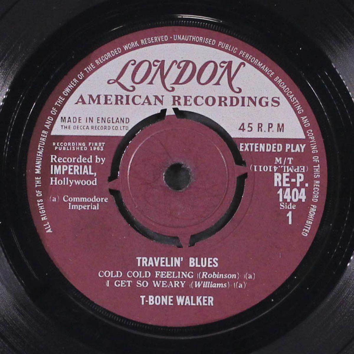 travelin' blues by T-BONE WALKER