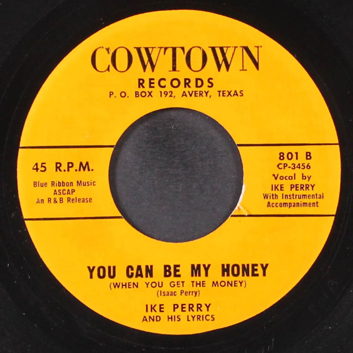 i got you covered / you can be my honey by IKE PERRY & LYRICS