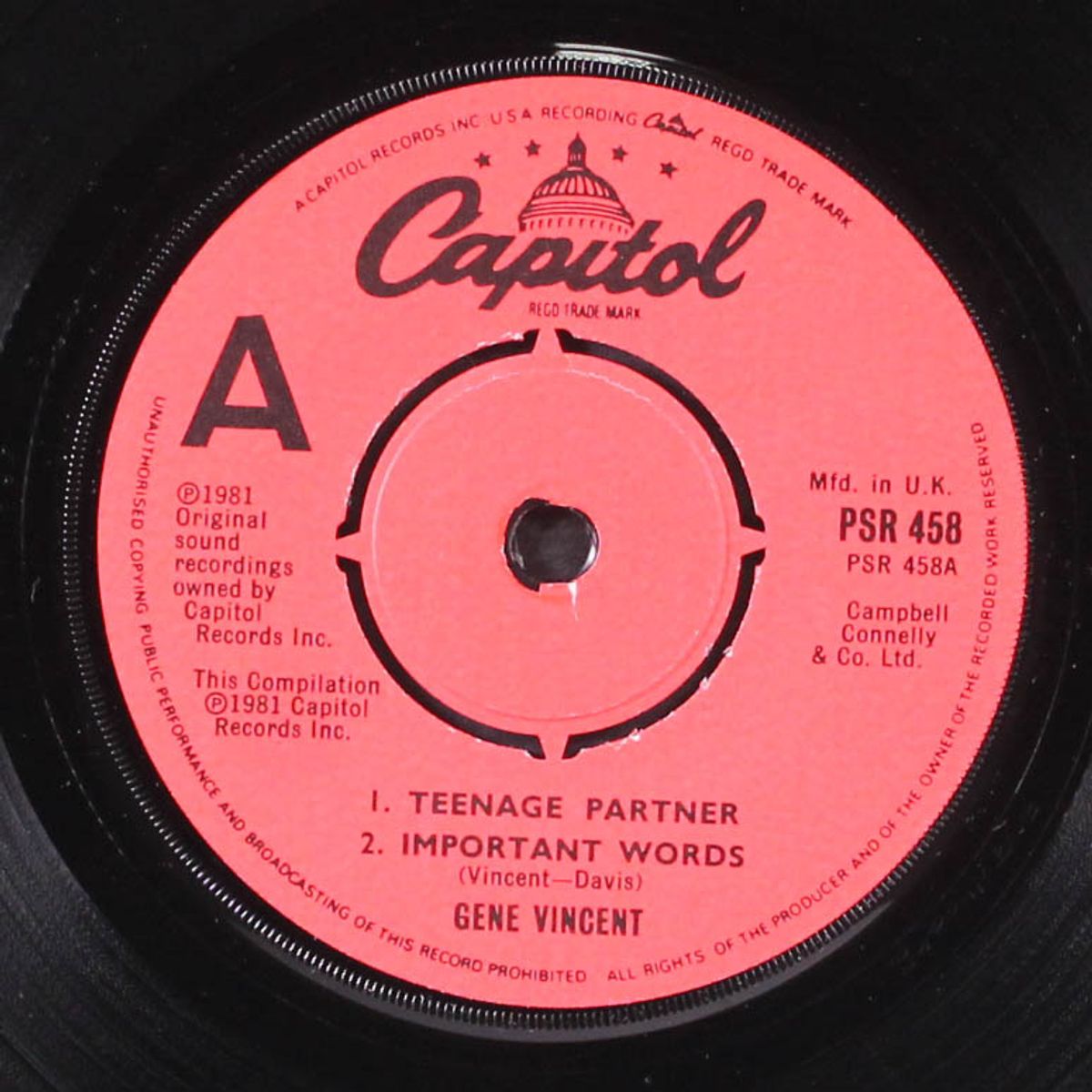 vintage vincent by GENE VINCENT