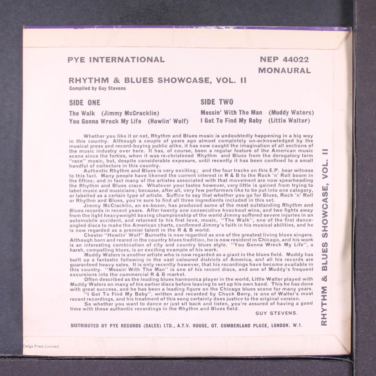 rhythm & blues showcase, vol. 2 by VARIOUS