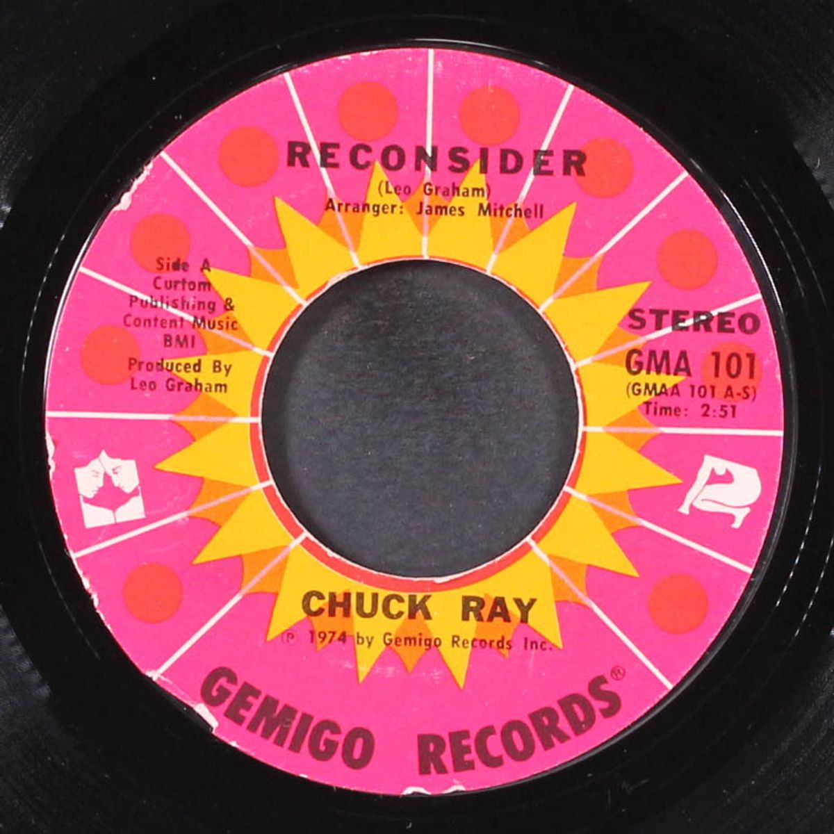 reconsider / i'll be there by CHUCK RAY