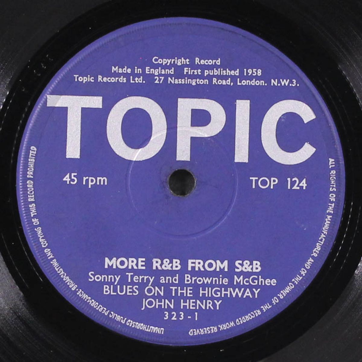 more r&b from s&b by SONNY TERRY & BROWNIE MCGHEE