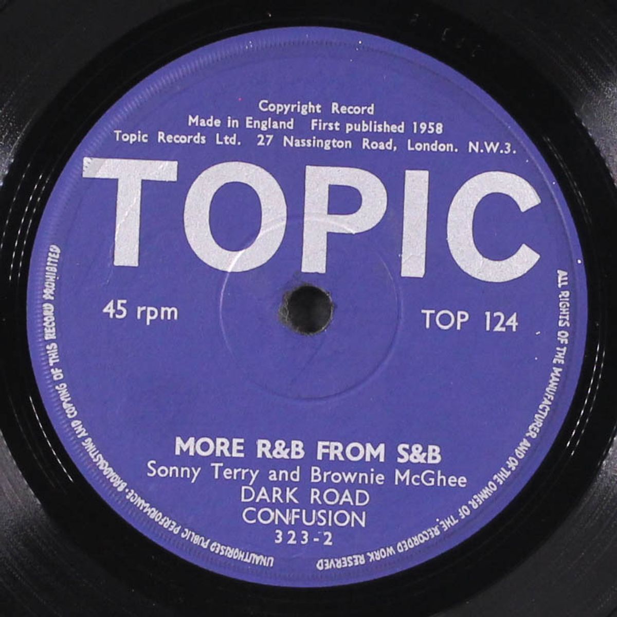more r&b from s&b by SONNY TERRY & BROWNIE MCGHEE