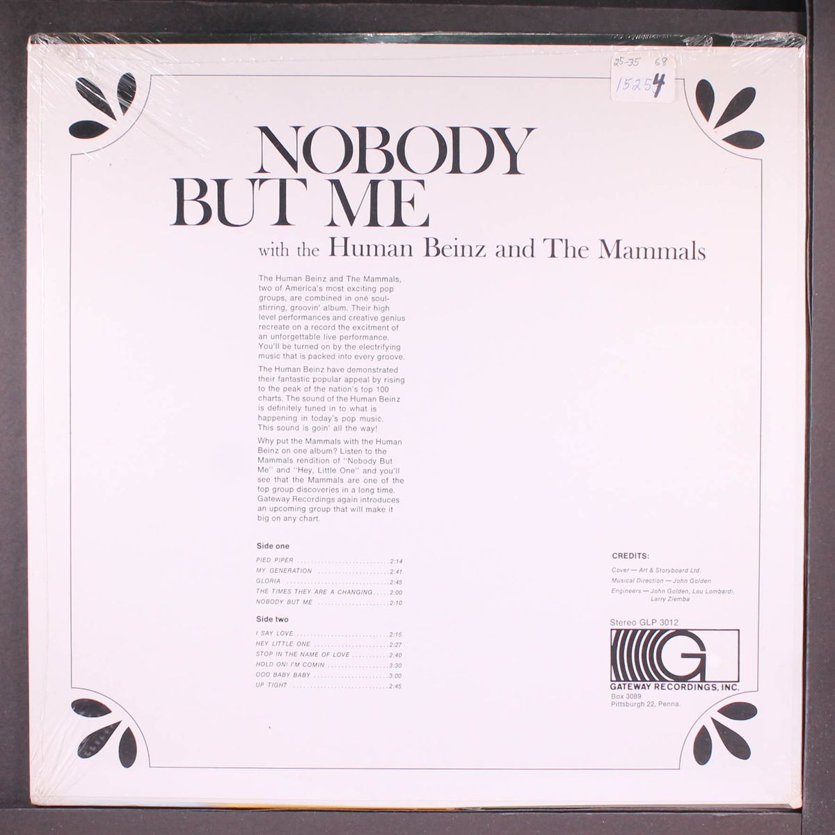 nobody but me by HUMAN BEINZ / MAMMALS