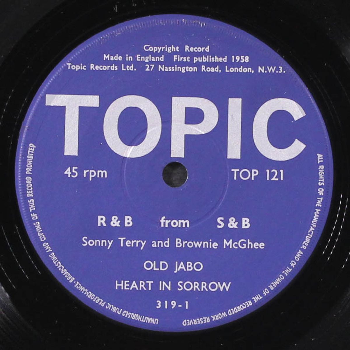 r&b from s&b by SONNY TERRY & BROWNIE MCGHEE