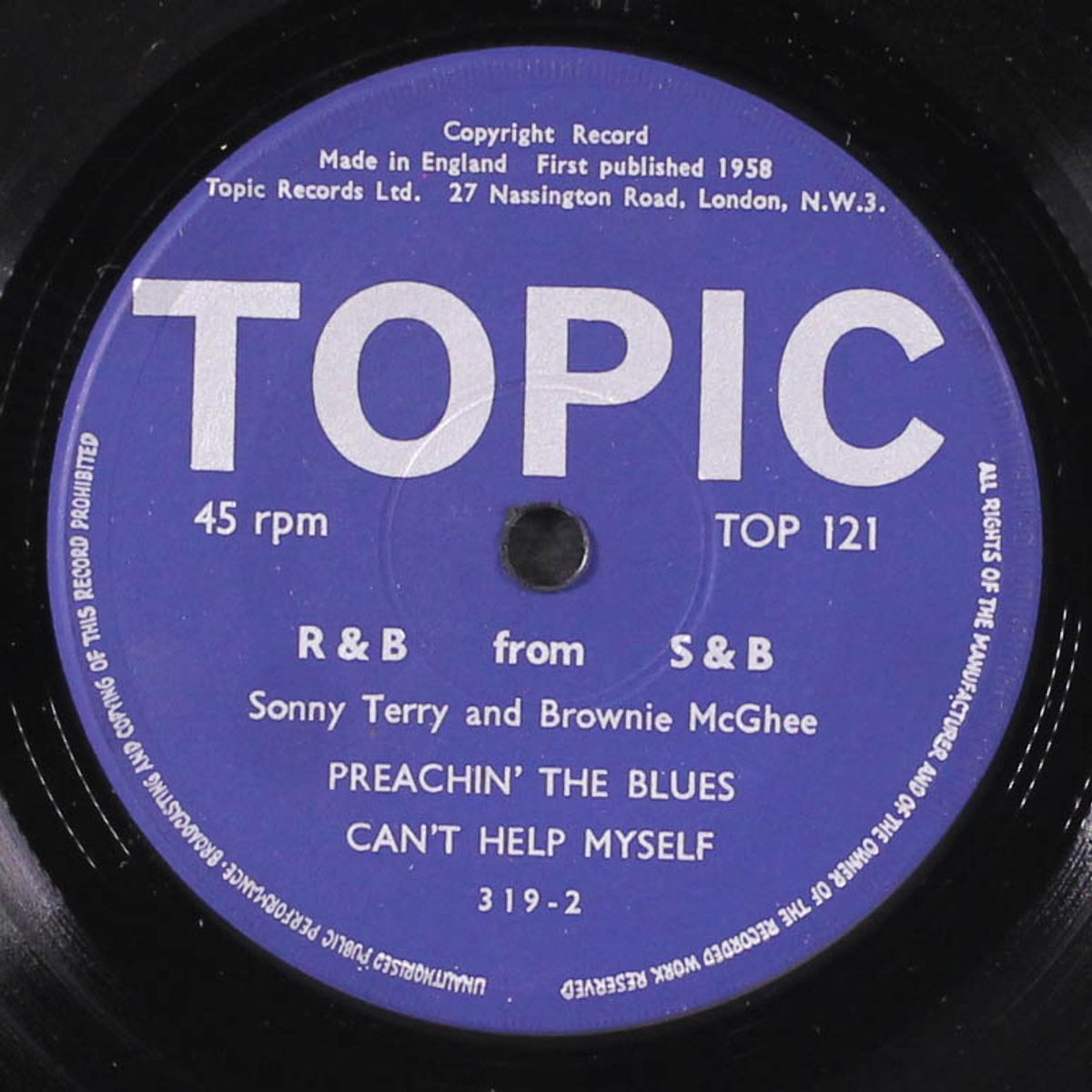 r&b from s&b by SONNY TERRY & BROWNIE MCGHEE
