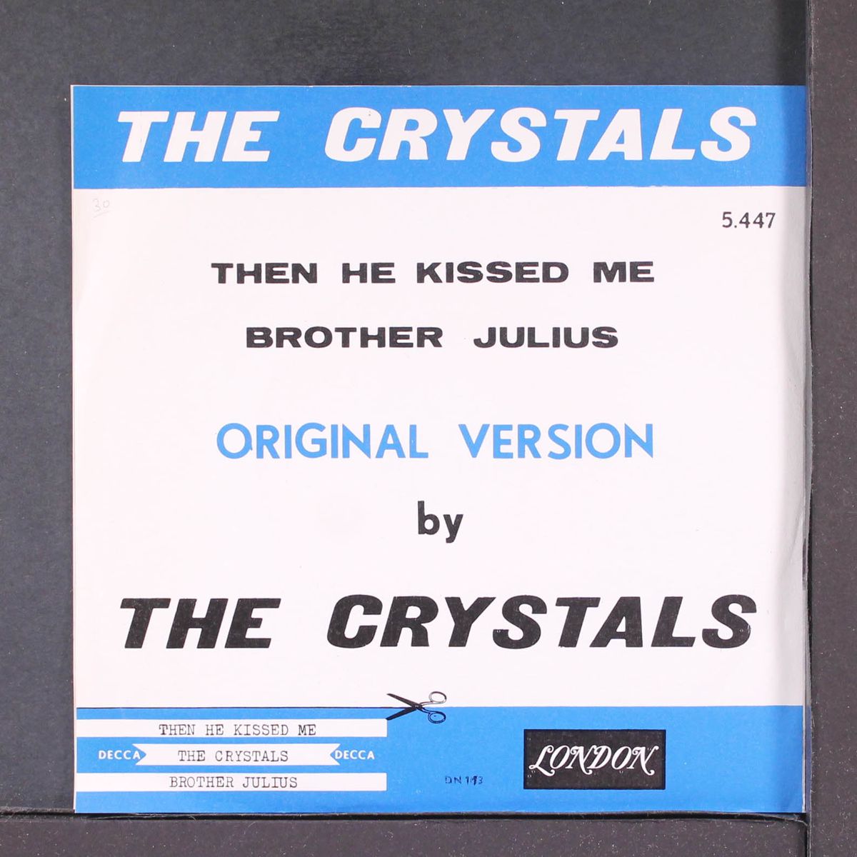 then he kissed me / brother julius by CRYSTALS